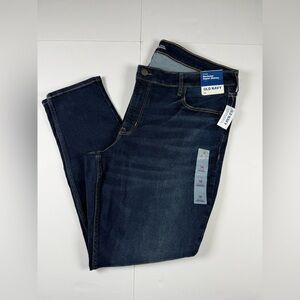 Old Navy Women’s  Deep Indigo Skinny Jeans Size 18